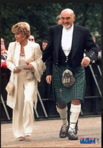 شون-طونري-بالزي-الاسكتلندي-مع-زوجته